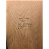 Image 2 : NATIVE WOODEN WALL PLAQUE (7" X 12")