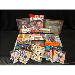 HOCKEY MAGAZINE/ PHOTO LOT