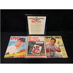 VINTAGE BASEBALL MAGAZINE LOT