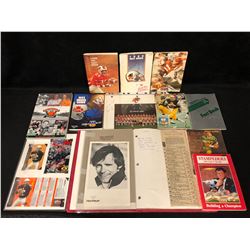 VINTAGE FOOTBALL MEMORABILIA LOT