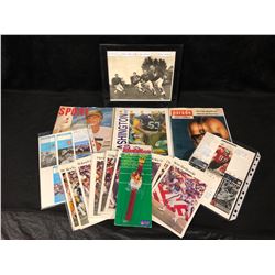 VINTAGE FOOTBALL MEMORABILIA LOT