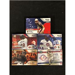 2002 FLIP FOOTBALL BOOKS LOT