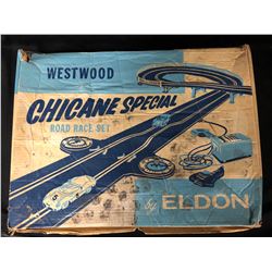 WESTWOOD CHICANE SPECIAL ROAD RACE SET W/ ORIGINAL BOX