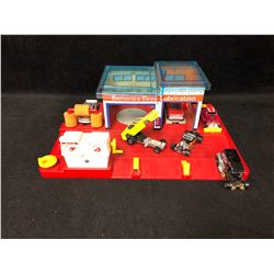 TOY CAR & SERVICE GARAGE LOT