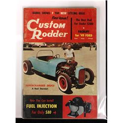 VINTAGE 1ST ISSUE CUSTOM RODDER MAGAZINE
