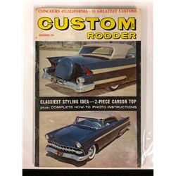 VINTAGE CUSTOM RODDER CAR MAGAZINE