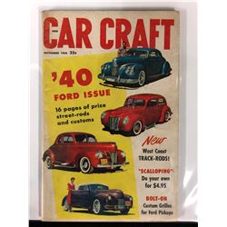1958 CAR CRAFT MAGAZINE