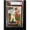 Image 1 : 1953 TOPPS #243 CARLOS BERNIER (6 ENM) KSA GRADED
