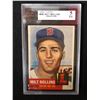 Image 1 : 1953 TOPPS #280 MILT BOLLING ROOKIE CARD (5 EX) KSA GRADED