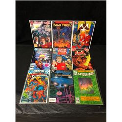 COMIC BOOK LOT (STAR TREK/ SUPERMAN/ SPIDER-MAN...)