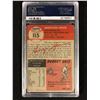 Image 2 : 1953 TOPPS #115 GEORGE SPENCER (EX 5) PSA GRADED