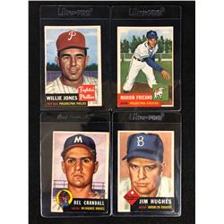 1953 TOPPS BASEBALL CARD LOT
