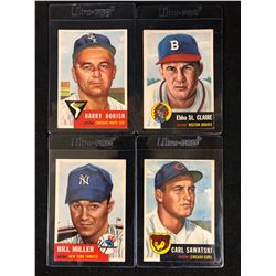 1953 TOPPS BASEBALL CARD LOT