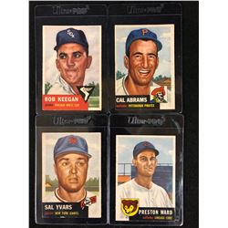 1953 TOPPS BASEBALL CARD LOT