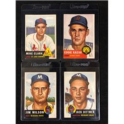 1953 TOPPS BASEBALL CARD LOT