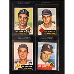 1953 TOPPS BASEBALL CARD LOT