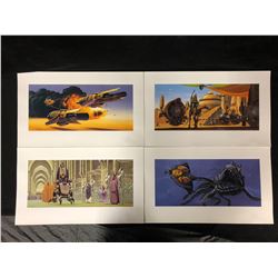 STAR WARS LITHOGRAPH PRINTS (11" X 18")