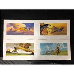 STAR WARS LITHOGRAPH PRINTS (11" X 18")