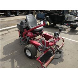 Toro for parts, runs but took reels out for another unit  SN#-30724
