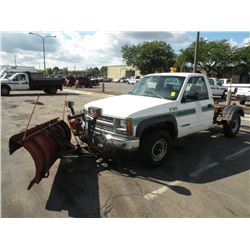 1997 Chev 2500 w/plow SN#-1GCGK24R9VZ254175