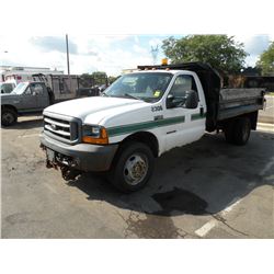 1999 Ford F-450 XL Super Duty SN#-1FDXF47F1XEC68269 Please note: there has been a western snow plow 