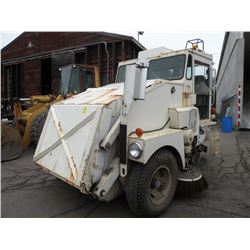 Elgin Pelican sweeper,  6525 , starts and runs