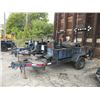 Image 1 : Tar pot on trailer -SELLS NO TITLE