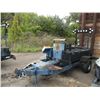 Image 1 : Tar pot on trailer -SELLS NO TITLE