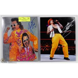WWE SUPERSTARS JIMMY HART & THE GOD FATHER SIGNED