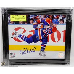 EDMONTON OILERS RYAN SMYTH SIGNED 8X10 PHOTO