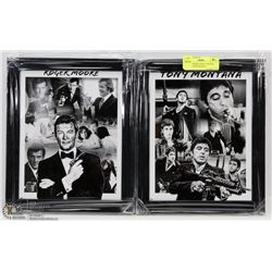 ROGER MOORE AND AL PACINO LIMITED EDITION 8X10