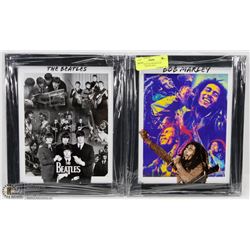 BOB MARLEY & THE BEATLES LIMITED EDITION 8X10