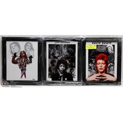 DAVID BOWIE, JIMI HENDRIX & ALICE COOPER LIMITED