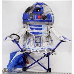 NEW CHILDS FOLDING R2D2 STAR WARS CHAIR WITH BAG