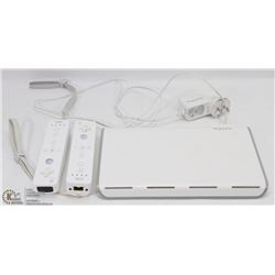 2 WII CONTROLLERS AND CHARGING STATIONS WITH