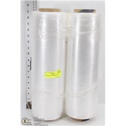 2 NEW ROLLS OF SHRINK WRAP