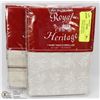 Image 1 : 2 NEW PAIRS OF (4) ROYAL HERITAGE PILLOW CASES