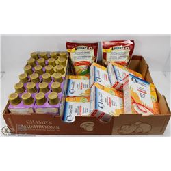 LARGE FLAT OF ASSORTED BABY FOOD PRODUCTS