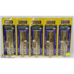 BUNDLE OF LOCKABLE BOLTS