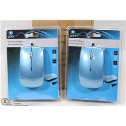 PAIR OF NEW USB MICE