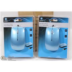 PAIR OF NEW USB MICE