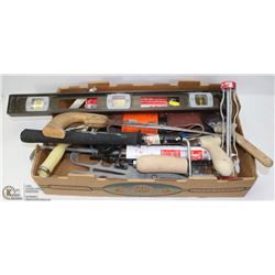 FLAT OF DRYWALL, PAINTING AND RENOVATION SUPPLIES