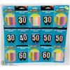 Image 1 : BUNDLE OF ASSORTED BIRTHDAY CANDLES