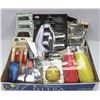 Image 1 : FLAT OF ASSORTED KITCHEN ITEMS INCLUDING, ROTARY