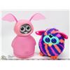 Image 1 : TWO KIDS TALKING MOVING TOYS, ONE FURBY AND ONE