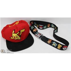 POKÉMON BELT & HAT