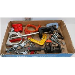 ESTATE FLAT OF VARIOUS CLAMPS