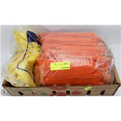 FLAT OF ASSORTED WORK GLOVES