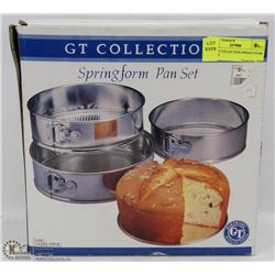 NEW GT COLLECTION SPRING FOAM PAN SET