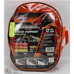 NEW SET OF HEAVY DUTY BOOSTER CABLES